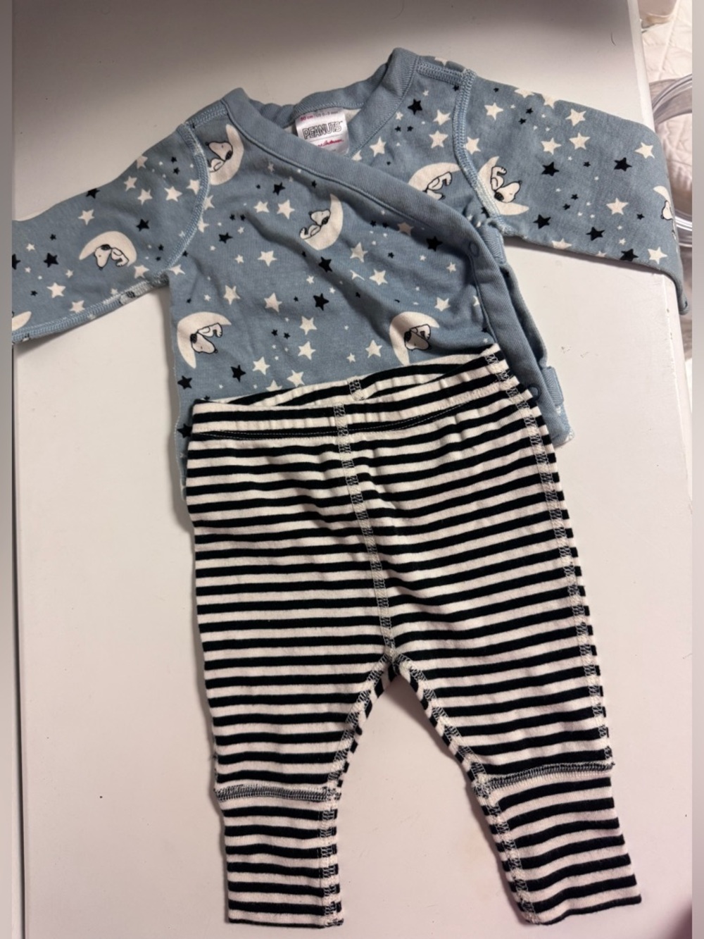 Peanuts + Hanna Andersson 2-piece pj’s